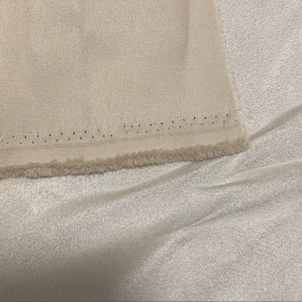1 yard - beige microsuede